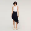 Asymmetrische gebreide rok Asymmetrische gebreide rok