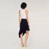 Asymmetrische gebreide rok Asymmetrische gebreide rok