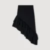 Asymmetrische gebreide rok Asymmetrische gebreide rok