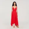 Asymmetrische maxi-jurk Asymmetrische maxi-jurk