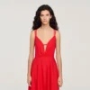 Asymmetrische maxi-jurk Asymmetrische maxi-jurk