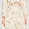 Broek met geometrische pailletten Broek met geometrische pailletten