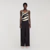Broek met wijde pijpen Broek met wijde pijpen