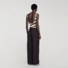 Broek met wijde pijpen Broek met wijde pijpen