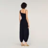 Broek met wijde pijpen en strass-steentjes Broek met wijde pijpen en strass-steentjes