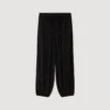 Broek met wijde pijpen en strass-steentjes Broek met wijde pijpen en strass-steentjes