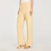 Broek van gebreide stof met strass-steentjes Broek van gebreide stof met strass-steentjes