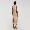 Chique gebreide midi-jurk Chique gebreide midi-jurk