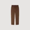 Elastische broek met rechte pijpen Elastische broek met rechte pijpen