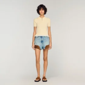 Gebreid poloshirt
