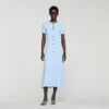 Gebreide maxi-jurk Gebreide maxi-jurk