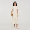 Gebreide maxi-jurk Gebreide maxi-jurk