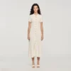 Gebreide maxi-jurk Gebreide maxi-jurk