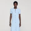 Gebreide maxi-jurk Gebreide maxi-jurk