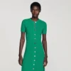 Gebreide maxi-jurk Gebreide maxi-jurk