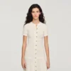 Gebreide maxi-jurk Gebreide maxi-jurk