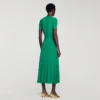 Gebreide maxi-jurk Gebreide maxi-jurk