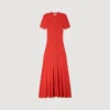 Gebreide maxi-jurk