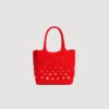 Gehaakte tas met studs