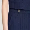 Gestreepte skort met pailletten Gestreepte skort met pailletten