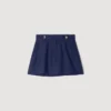 Gestreepte skort met pailletten Gestreepte skort met pailletten