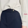 Gestreepte wollen skort Gestreepte wollen skort