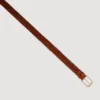 Gevlochten leren riem Gevlochten leren riem