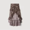 Hi-low-rok met bandana-print Hi-low-rok met bandana-print