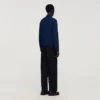 Jacket met ritssluiting en textuur