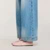 Jeans met rechte pijpen en strass-steentjes Jeans met rechte pijpen en strass-steentjes