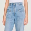 Jeans met wijde pijpen Jeans met wijde pijpen