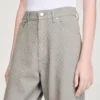Jeans versierd met strass-steentjes
