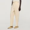 Katoenen broek met wijde pijpen Katoenen broek met wijde pijpen