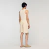 Katoenen short met broderie anglaise Katoenen short met broderie anglaise