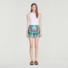 Korte broek met bloemenprint Korte broek met bloemenprint