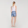 Korte broek met bloemenprint Korte broek met bloemenprint