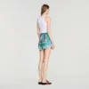 Korte broek met bloemenprint Korte broek met bloemenprint