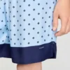 Korte broek met vierkant kruispatroon Korte broek met vierkant kruispatroon