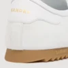 Lage sneakers van leer en suède Lage sneakers van leer en suède