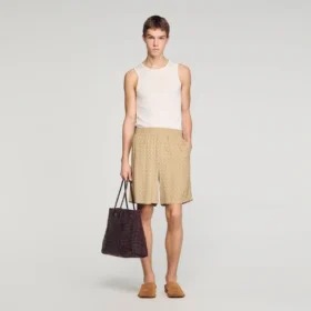 Link print zwierige shorts Link print zwierige shorts
