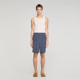 Link print zwierige shorts Link print zwierige shorts