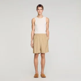 Link print zwierige shorts Link print zwierige shorts
