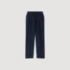 Linnen broek met rechte pijpen Linnen broek met rechte pijpen
