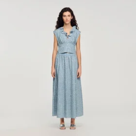 Maxi-rok met pailletten