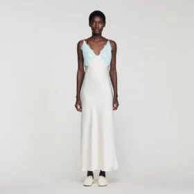 Maxijurk in lingeriestijl