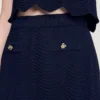 Mini-gebreide rok Mini-gebreide rok