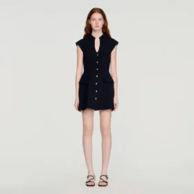 Mini-jurk met getailleerde pasvorm