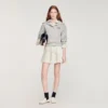Minirok met strepen en strass-steentjes Minirok met strepen en strass-steentjes