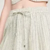 Minirok met strepen en strass-steentjes Minirok met strepen en strass-steentjes