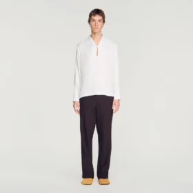 Overhemd met tuniek-effect